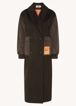 Ada Wool Long Coat | Cacao