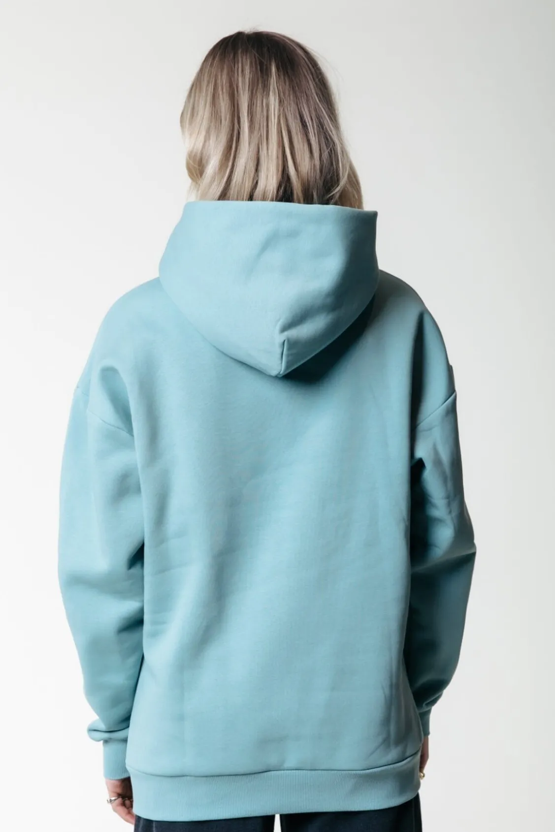 Box Logo Hoodie | Mineral blue
