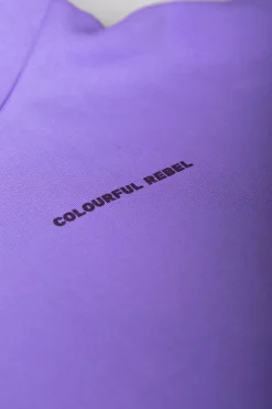 Colourful Rebel Hoodie | Soft purple
