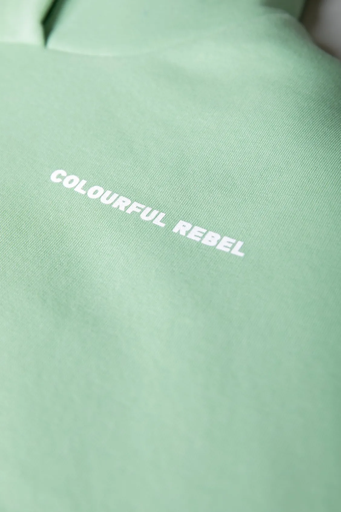 Flower Hoodie | Soft Green
