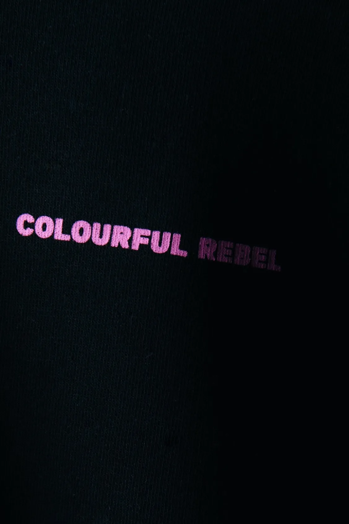Flower Square Hoodie | Black