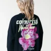 Flower World Tour Sweat | Black