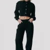 Gaias Corduroy Pants | Black