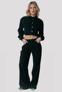 Gaias Corduroy Pants | Black