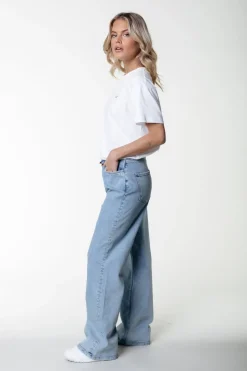 Gaias High Rise Denim | Denim blue