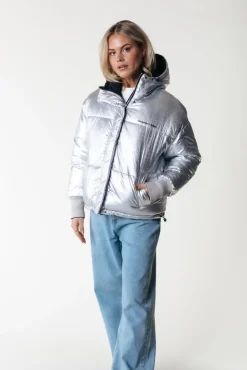 Isado Reversible Puffer Jacket | Black