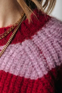 Kinza Knit | Red