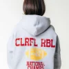 National Champs Hoodie | Light grey melange