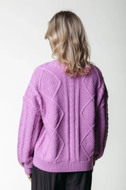 Olivia Knit | Violet Pink