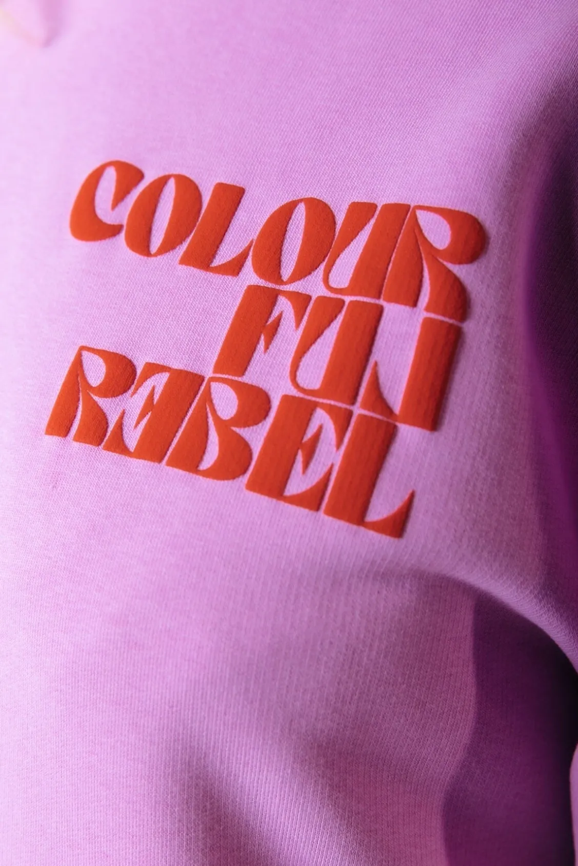 Puff Logo Hoodie | Medium Violet
