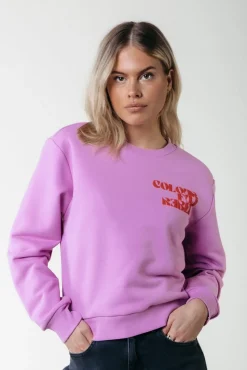 Puff Logo Sweat | Medium Violet