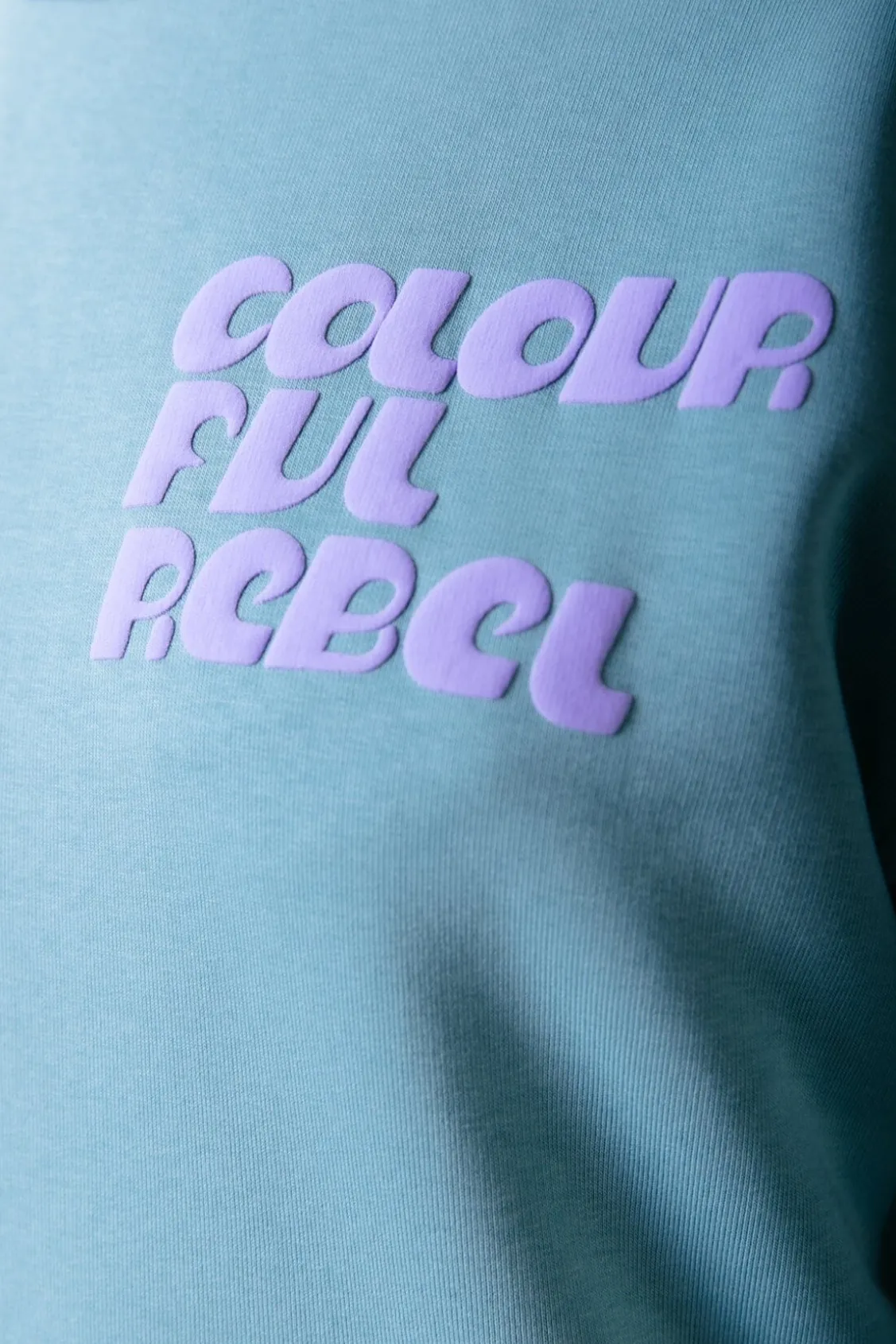 Puff Logo Sweat | Mineral blue