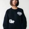Racer Logo Sweat | Black