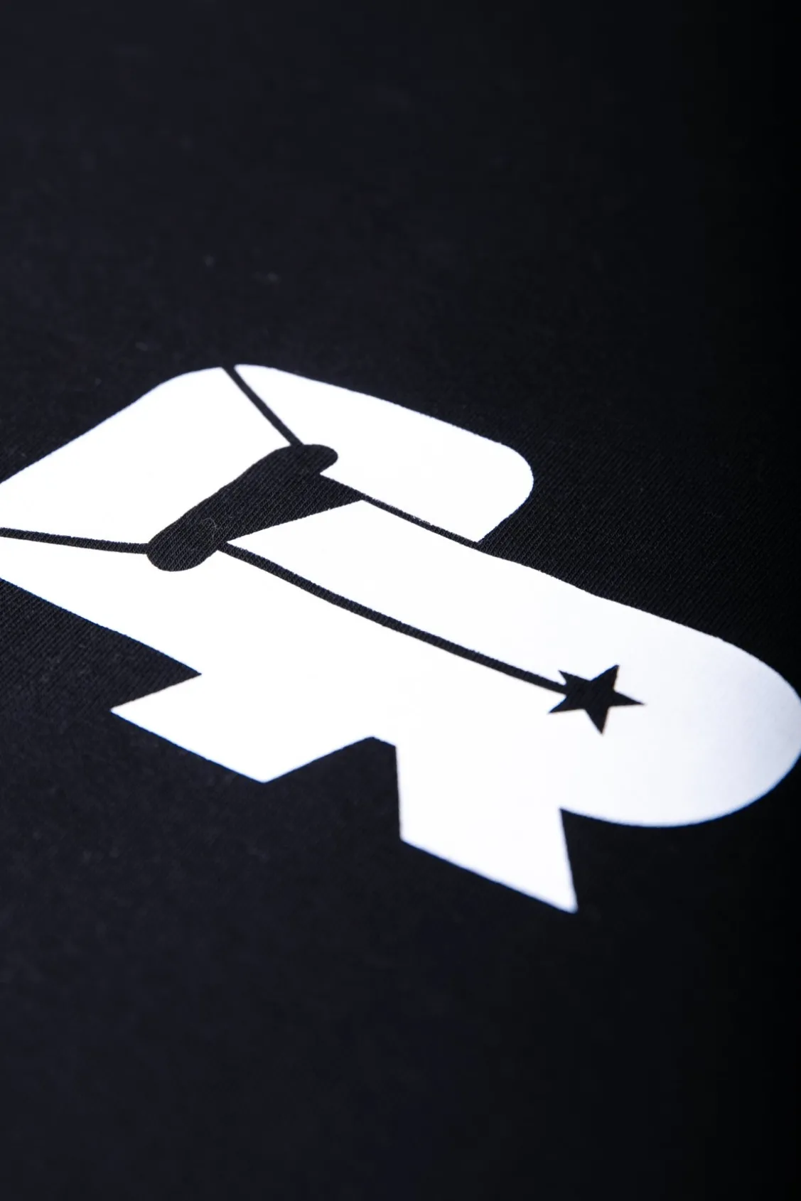 Racer Logo Sweat | Black