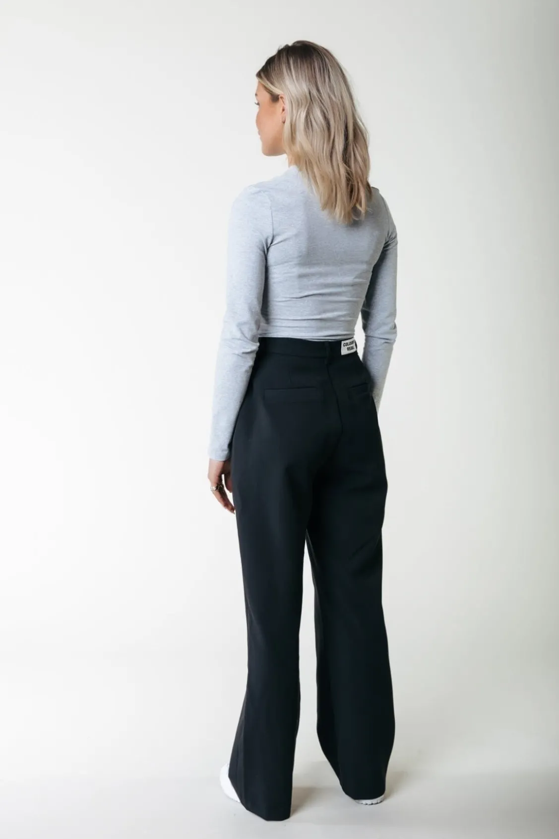 Rus Straight Pants | Black