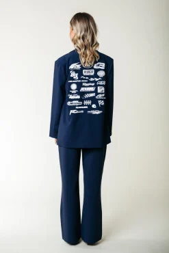 Rus Straight Pants | Dark Navy