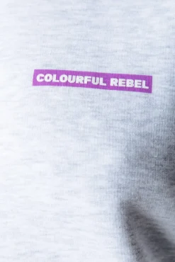 Sleeve Logo Hoodie | Light grey melange
