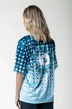 Tayla State Champ Football T-Shirt | Canal blue