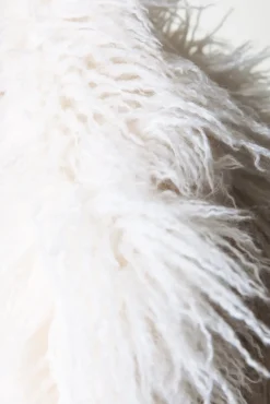 Ulla Faux Fur Coat | Off white