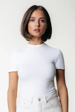 Uni Fitted T-shirt | Optic white