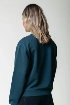 Uni Label Sweat | Atlantic green