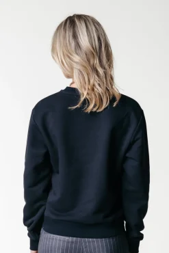 Uni Label Sweat | Black