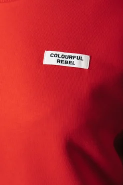 Uni Label Sweat | Scarlet Red