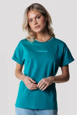 Uni Logo T-shirt | Shady Green
