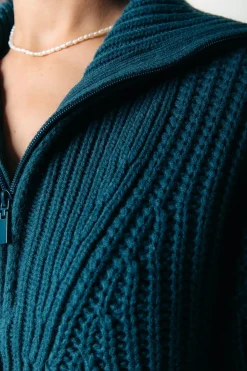 Yfke Knit | Petrol