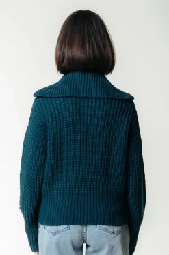Yfke Knit | Petrol